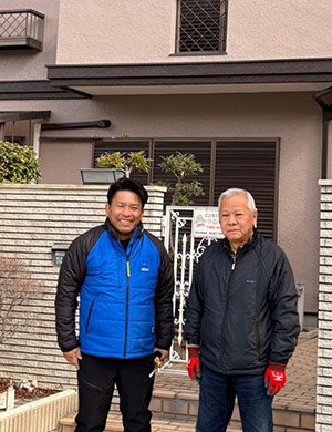 施工後も安心！一生メンテナンス宣言