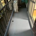奈良市にて雨漏り修理〈雨漏り原因部ベランダ防水工事〉 施工後