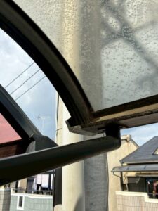 奈良県生駒市にて雨漏り修理〈ベランダ屋根からの雨漏り〉 施工後