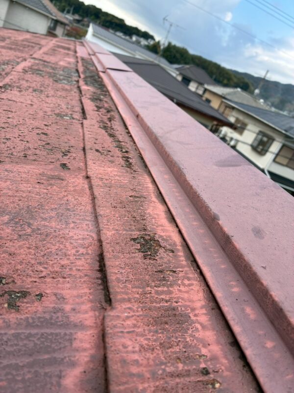 奈良市にて雨漏り修理〈築58年２階天井と１階天井部で雨漏り〉 施工前