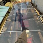 生駒市にて雨漏り修理〈カーポートからの雨漏れ・補修工事〉 施工前
