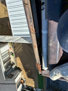 奈良市千代ヶ丘のご住宅にて雨樋詰まり解消工事 施工後