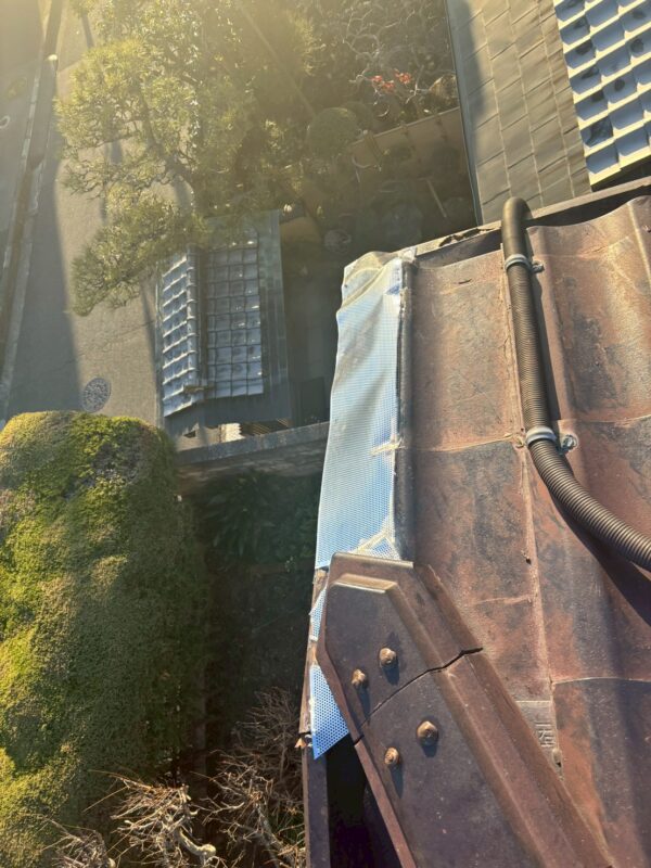 奈良市千代ヶ丘のご住宅にて雨樋詰まり解消工事 施工後2