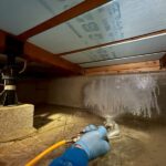 奈良市富雄のご住宅にて基礎中性化劣化抑止剤散布工事 施工後