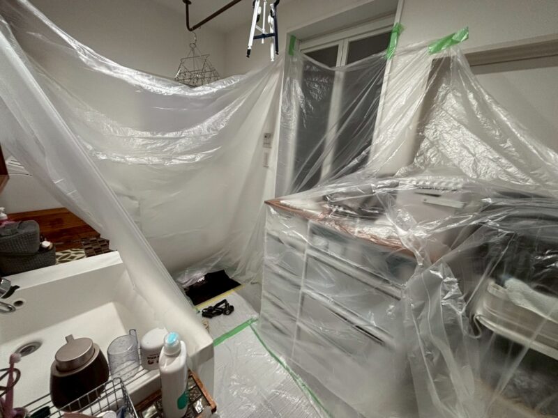 奈良市藤ノ木台の築40年のご住宅にてシロアリ駆除工事 施工前