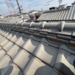 奈良市平松にて瓦屋根漆喰の施工不良による雨漏り修理 施工前