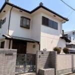奈良市朱雀にて漆喰劣化の雨漏り修理〈外壁補修・塗装〉 施工後